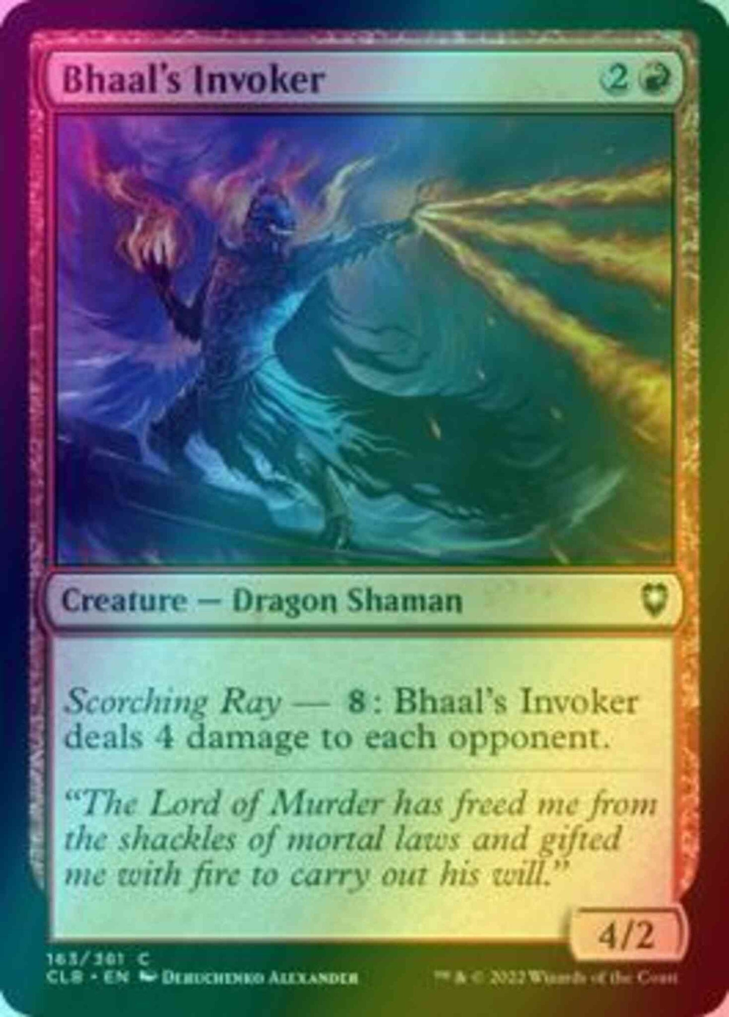 Bhaal's Invoker [163] [Commander Legends: Battle for Baldur's Gate] [Foil]