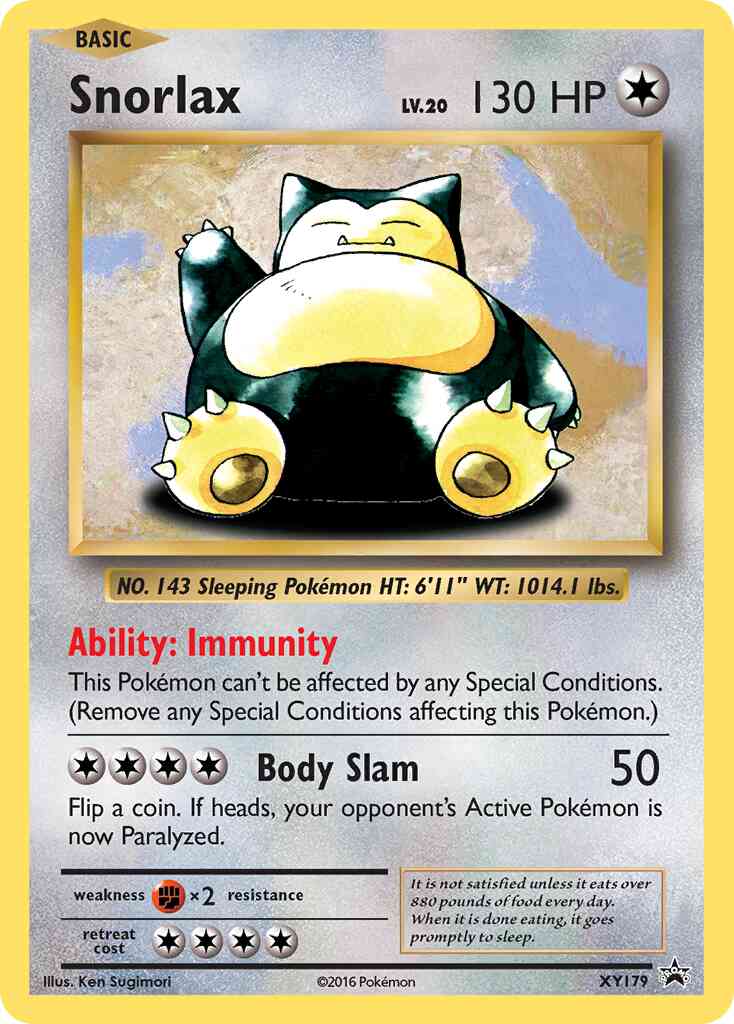 Snorlax - XY179 - Promo [xyp-XY179] [Holo]