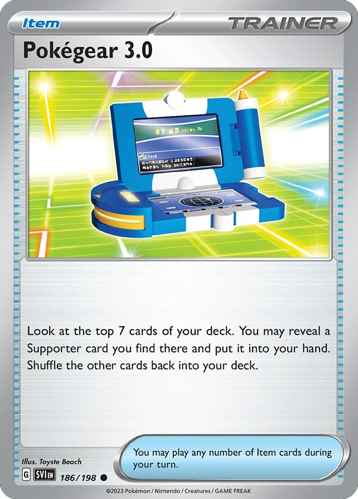 Pokégear 3.0 - 186/198 - Common [sv01-186] [Non-Holo]