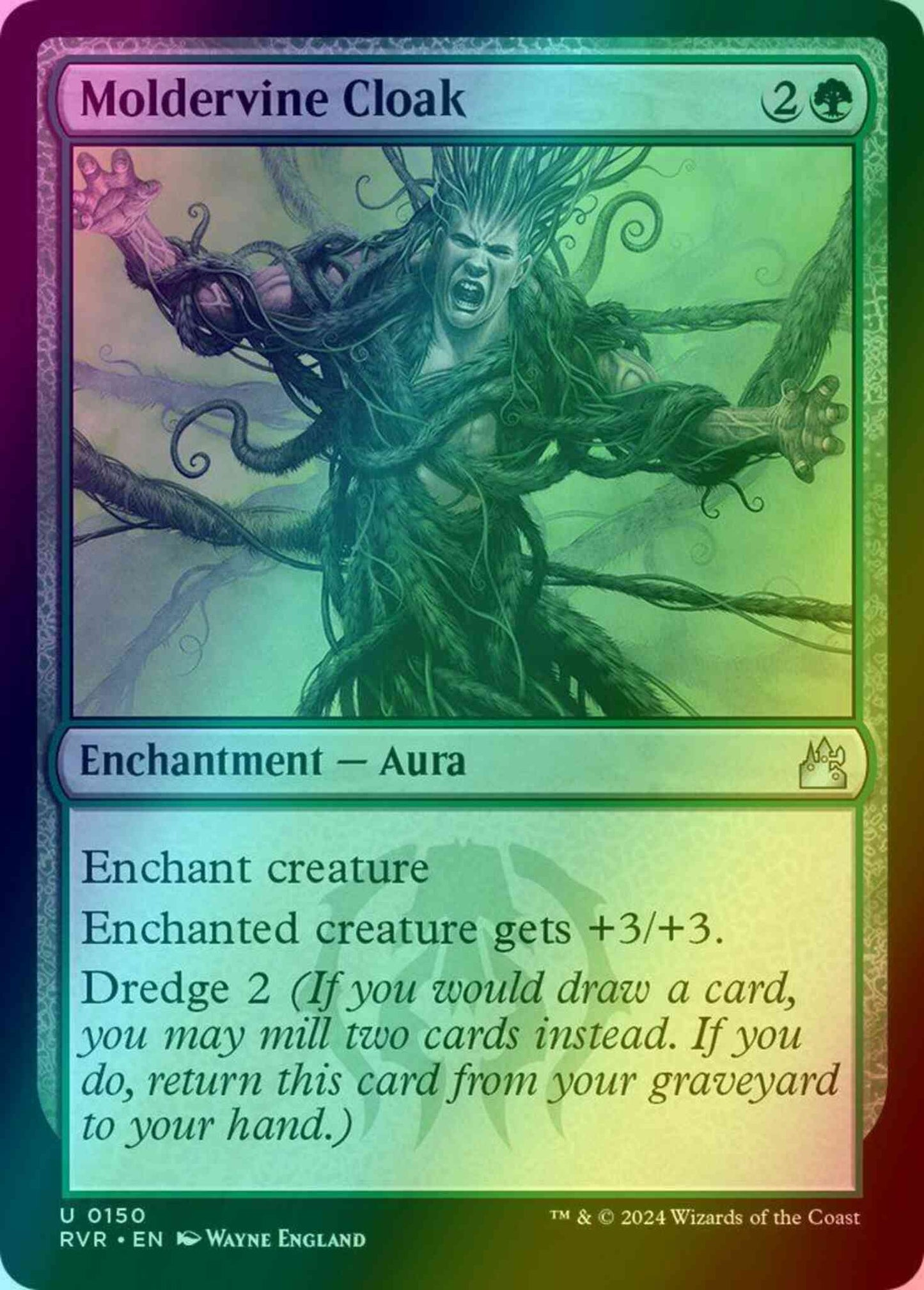 Moldervine Cloak [150] [Ravnica Remastered] [Foil]