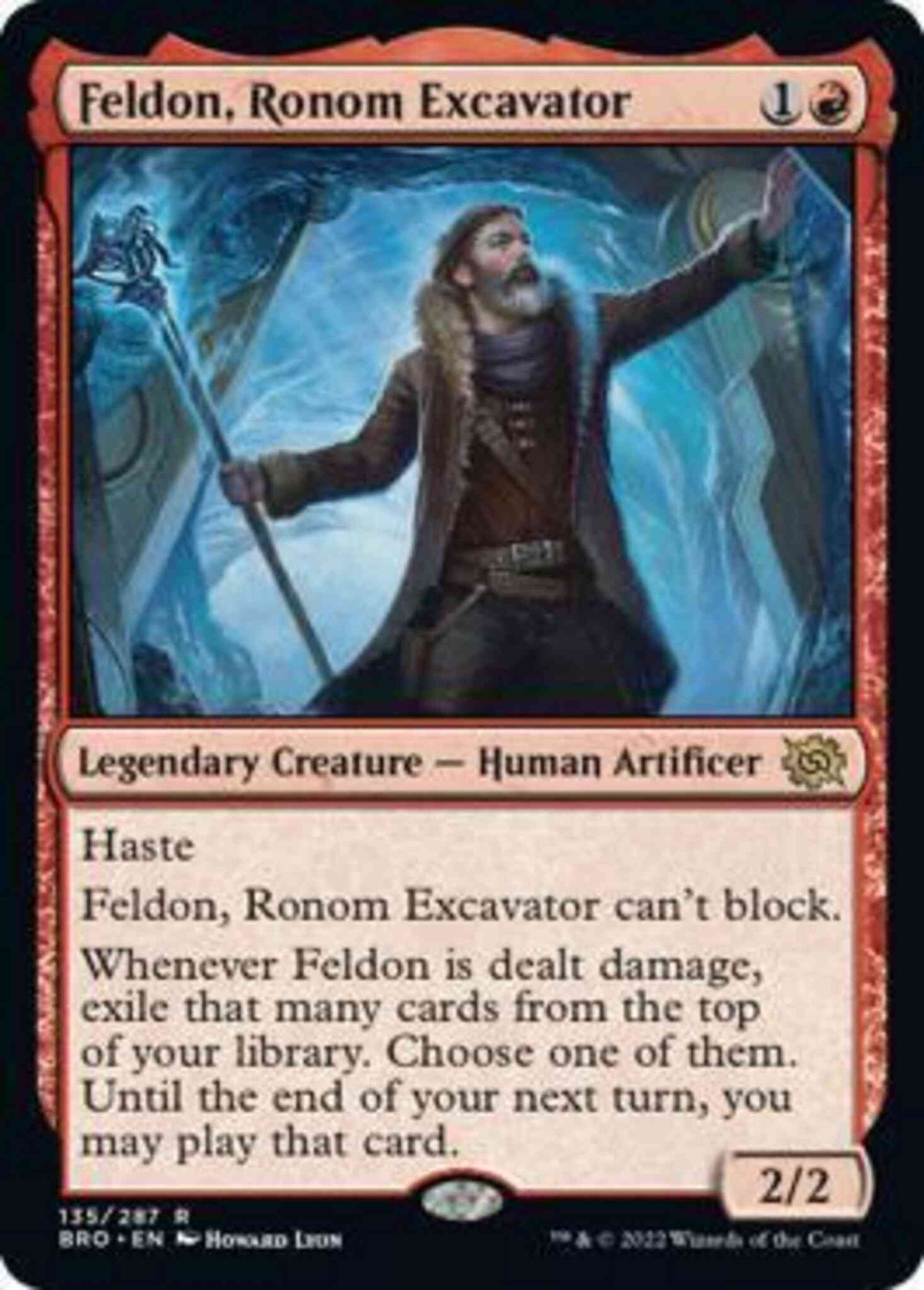 Feldon, Ronom Excavator [135] [The Brothers' War] [Non-Foil]