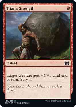 Titan's Strength [128] [Double Masters 2022] [Non-Foil]