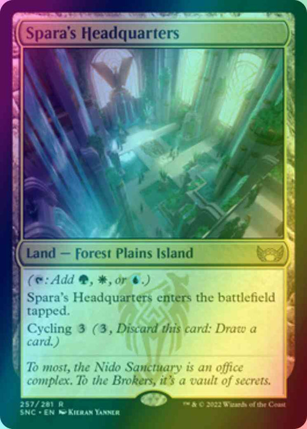 Spara's Headquarters [257] [Streets of New Capenna] [Foil]