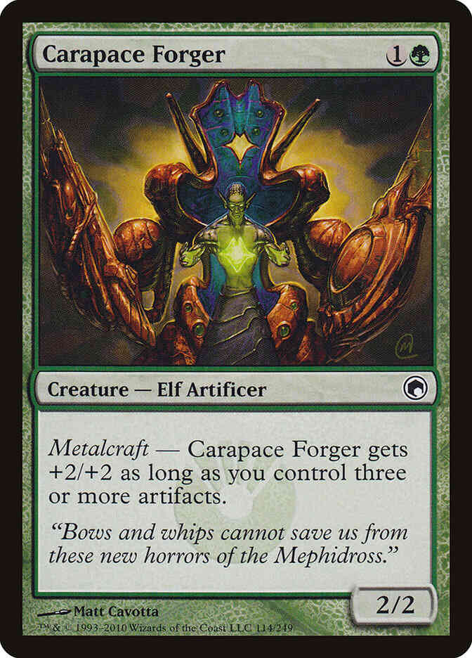 Carapace Forger [114] [Scars Of Mirrodin] [Non-Foil]
