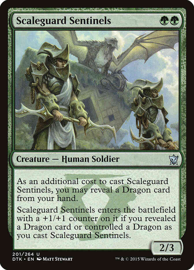 Scaleguard Sentinels [201] [Dragons Of Tarkir] [Non-Foil]