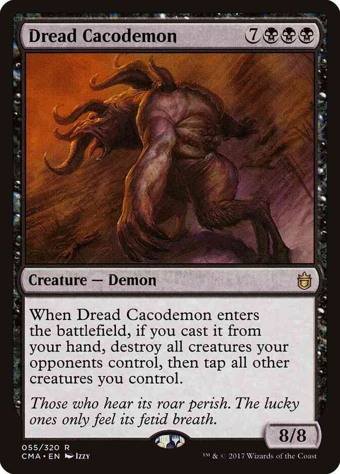 Dread Cacodemon [55] [Commander Anthology] [Non-Foil]
