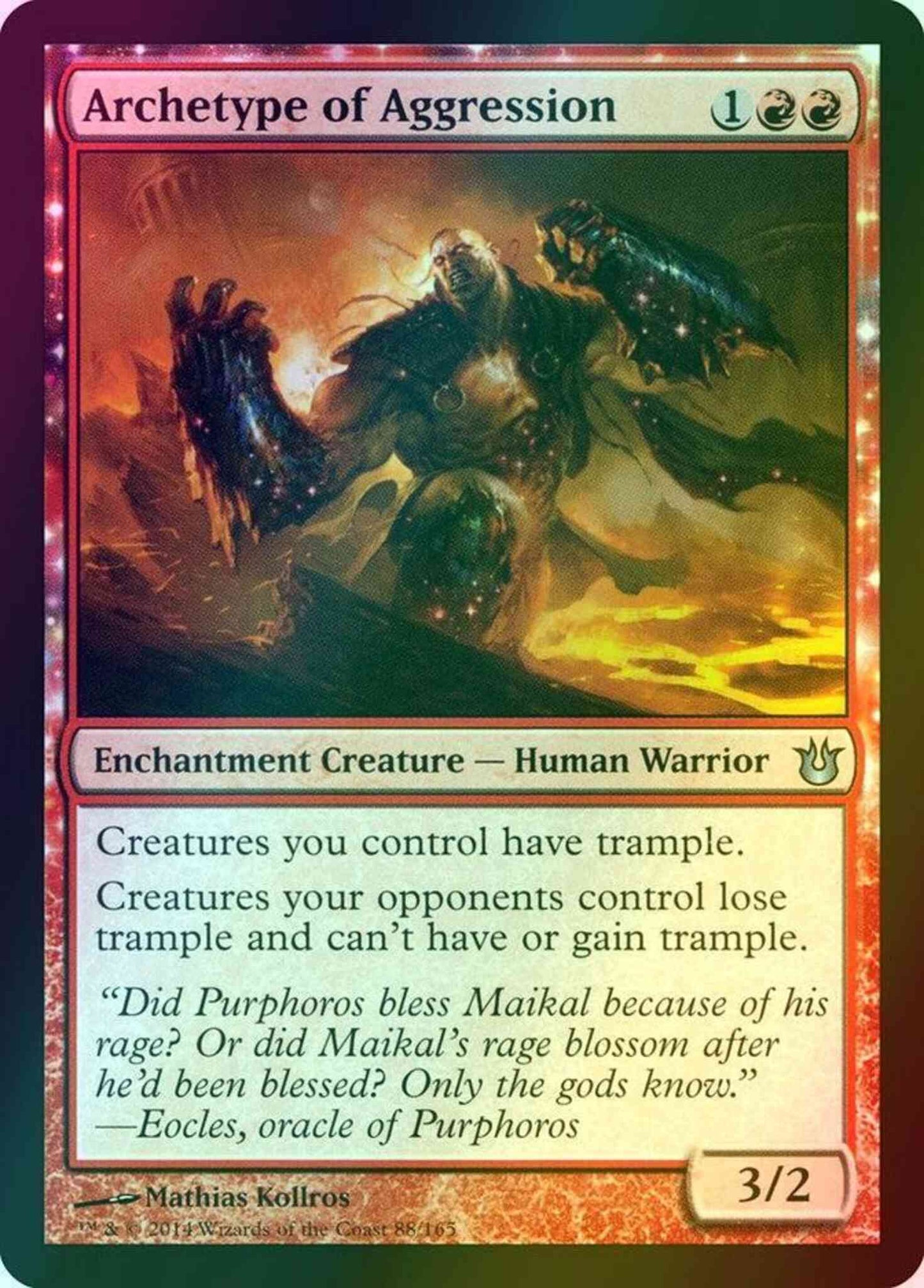 Archetype of Aggression [88] [Born of the Gods] [Foil]