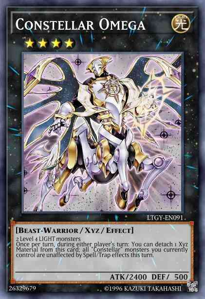 Constellar Omega - LTGY-EN091 - Ultra Rare - Unlimited