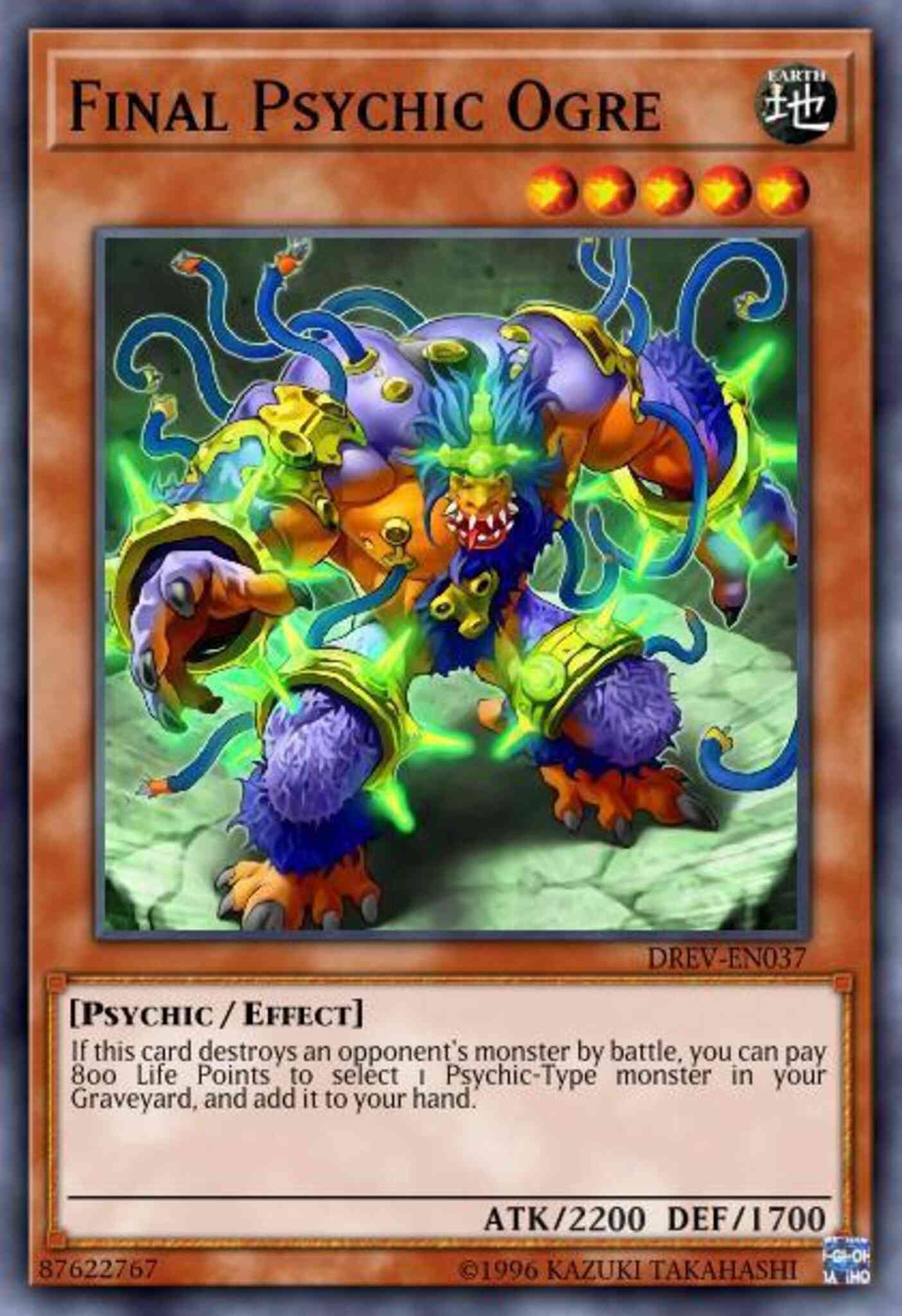 Final Psychic Ogre - DREV-EN037 - Common - Unlimited