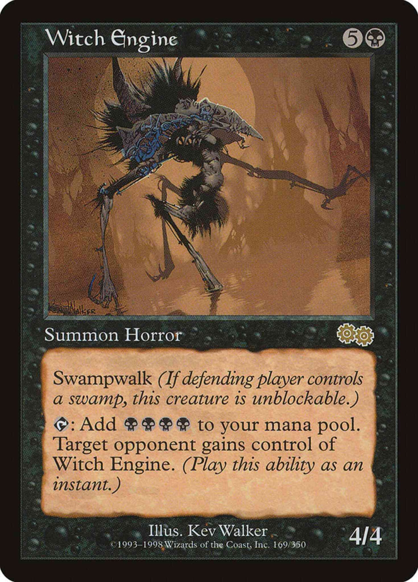 Witch Engine [169] [Urza's Saga] [Non-Foil]