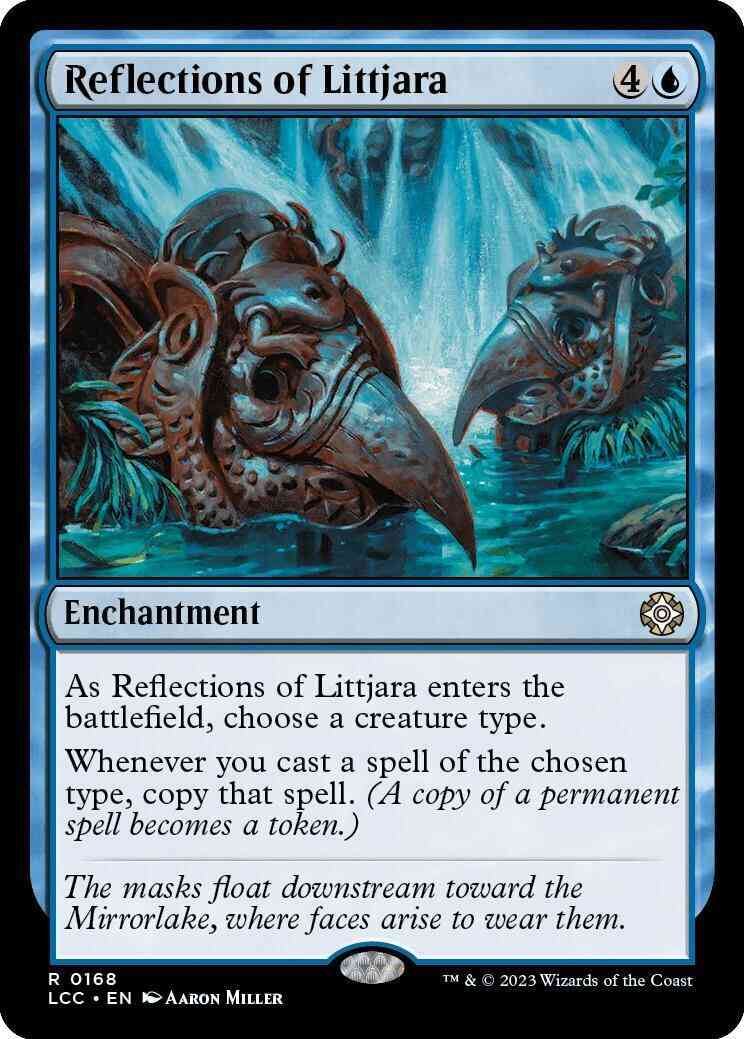Reflections of Littjara [168] [The Lost Caverns of Ixalan: Commander] [Non-Foil]