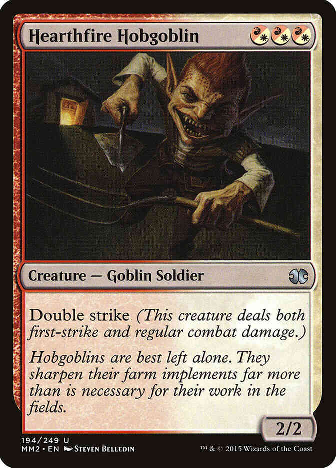 Hearthfire Hobgoblin [194] [Modern Masters 2015] [Non-Foil]