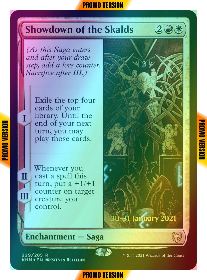 Showdown of the Skalds [Prerelease] [229s] [Kaldheim Promos] [Foil]