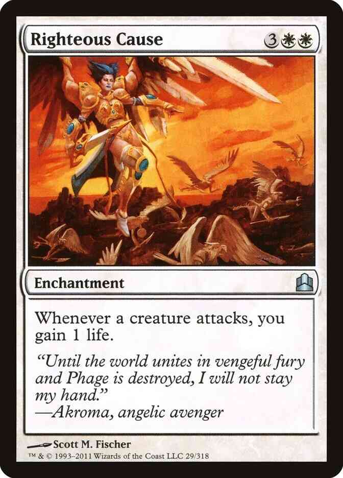 Righteous Cause [29] [Commander 2011] [Non-Foil]