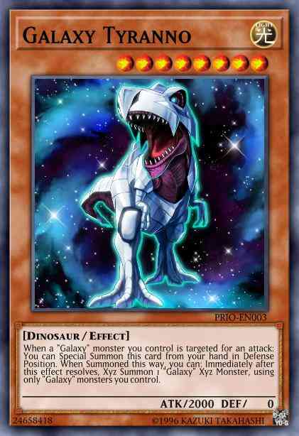 Galaxy Tyranno - MP15-EN003 - Rare - 1st Edition