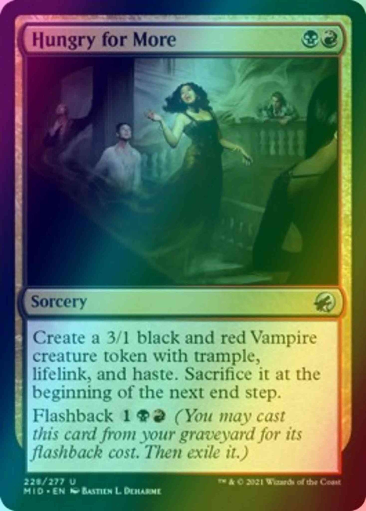 Hungry for More [228] [Innistrad: Midnight Hunt] [Foil]