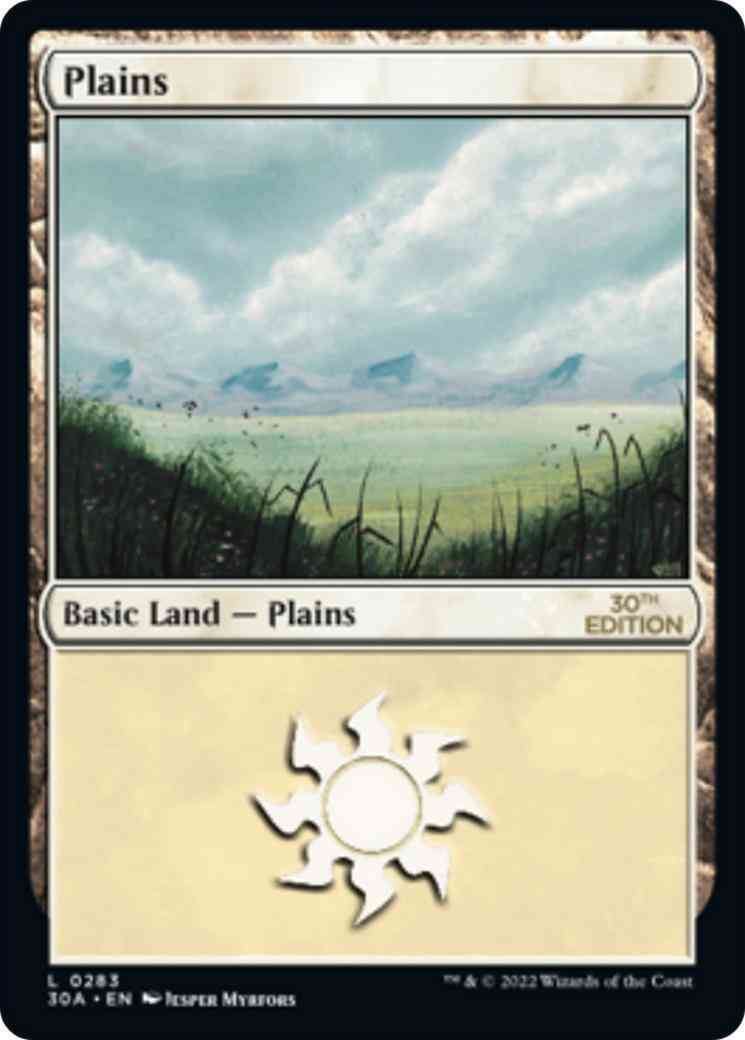 Plains [283] [30th Anniversary Edition] [Non-Foil]