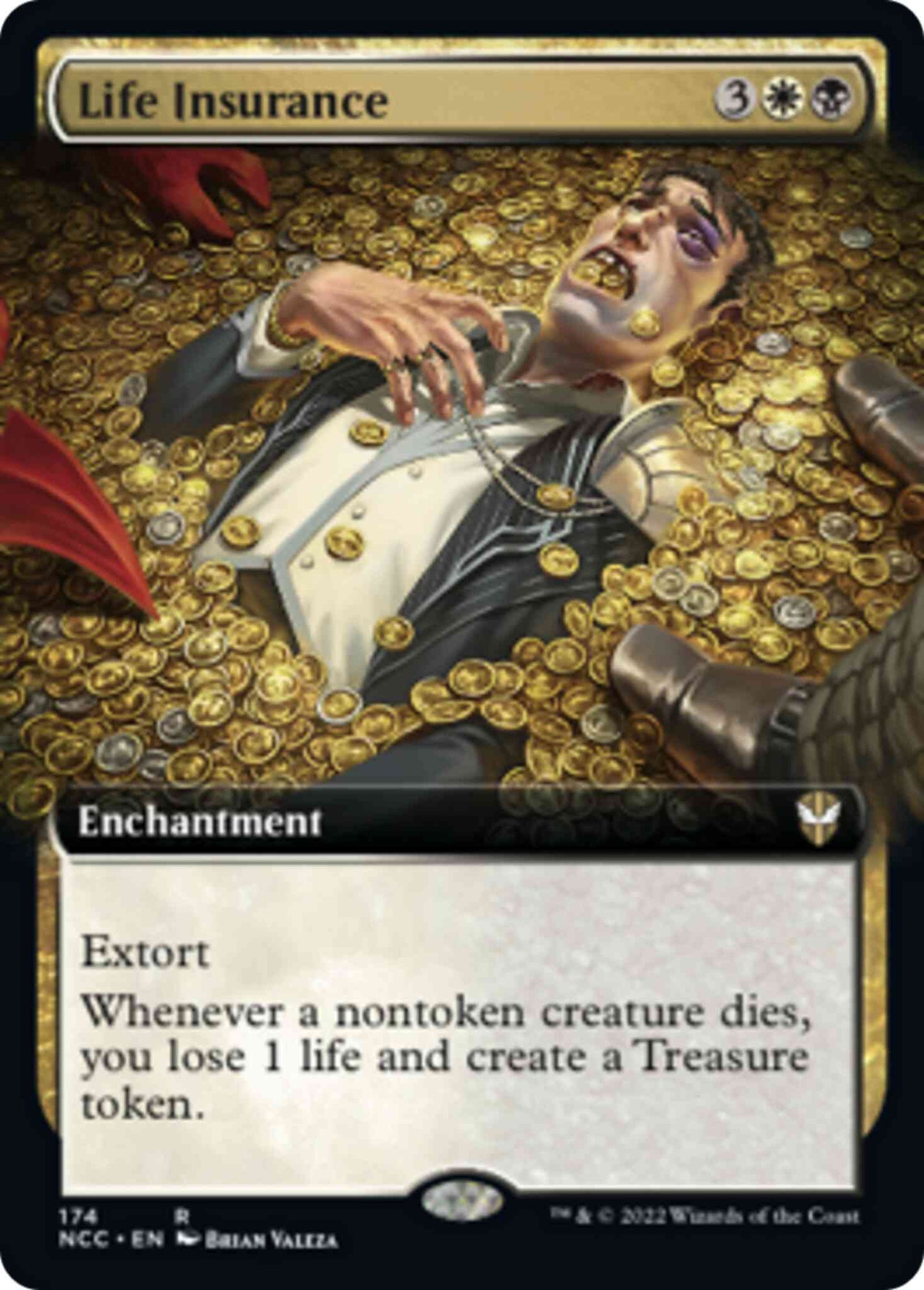 Life Insurance [174] [Extended Art] [Streets of New Capenna: Commander] [Non-Foil]