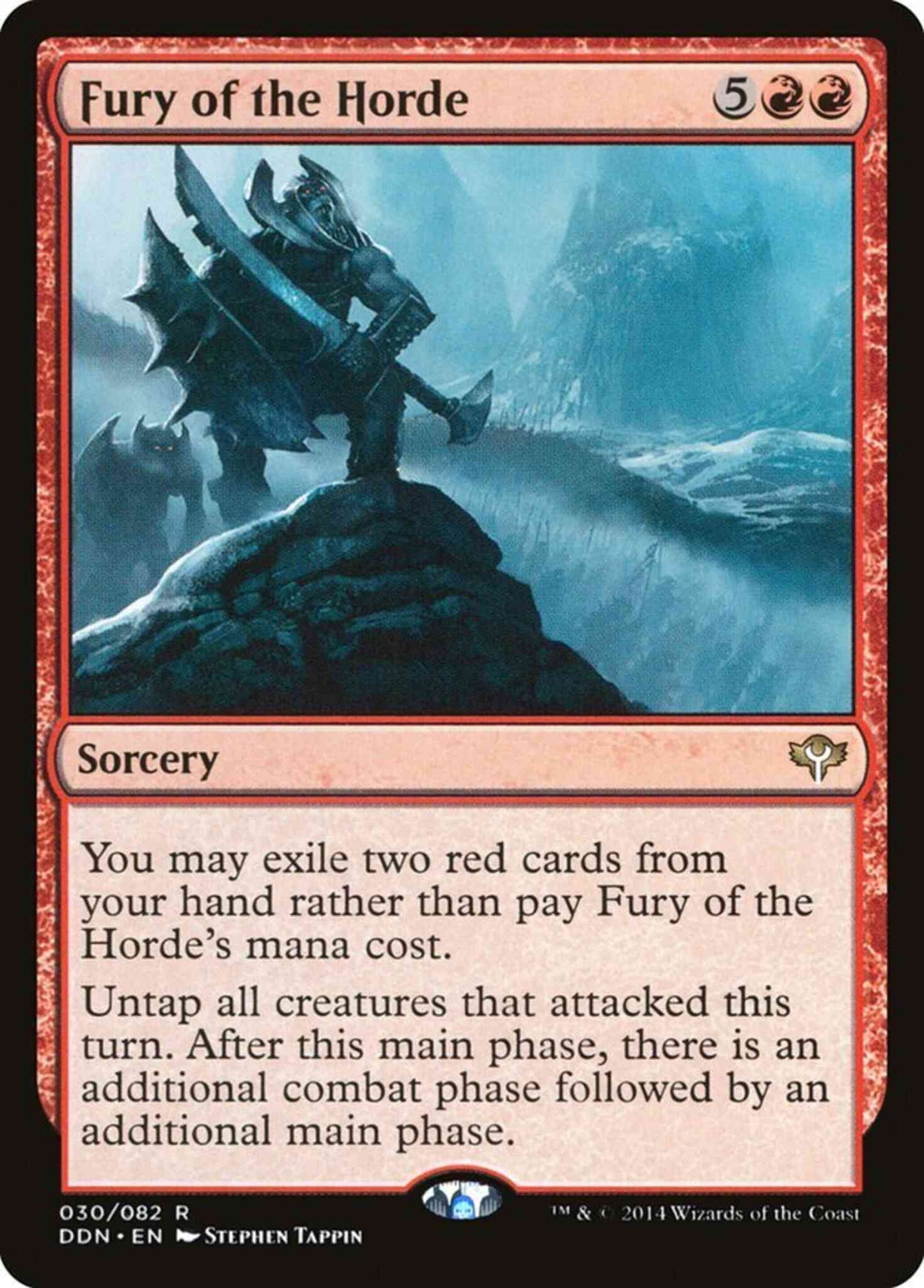 Fury of the Horde [30] [Duel Decks Speed vs Cunning] [Non-Foil]