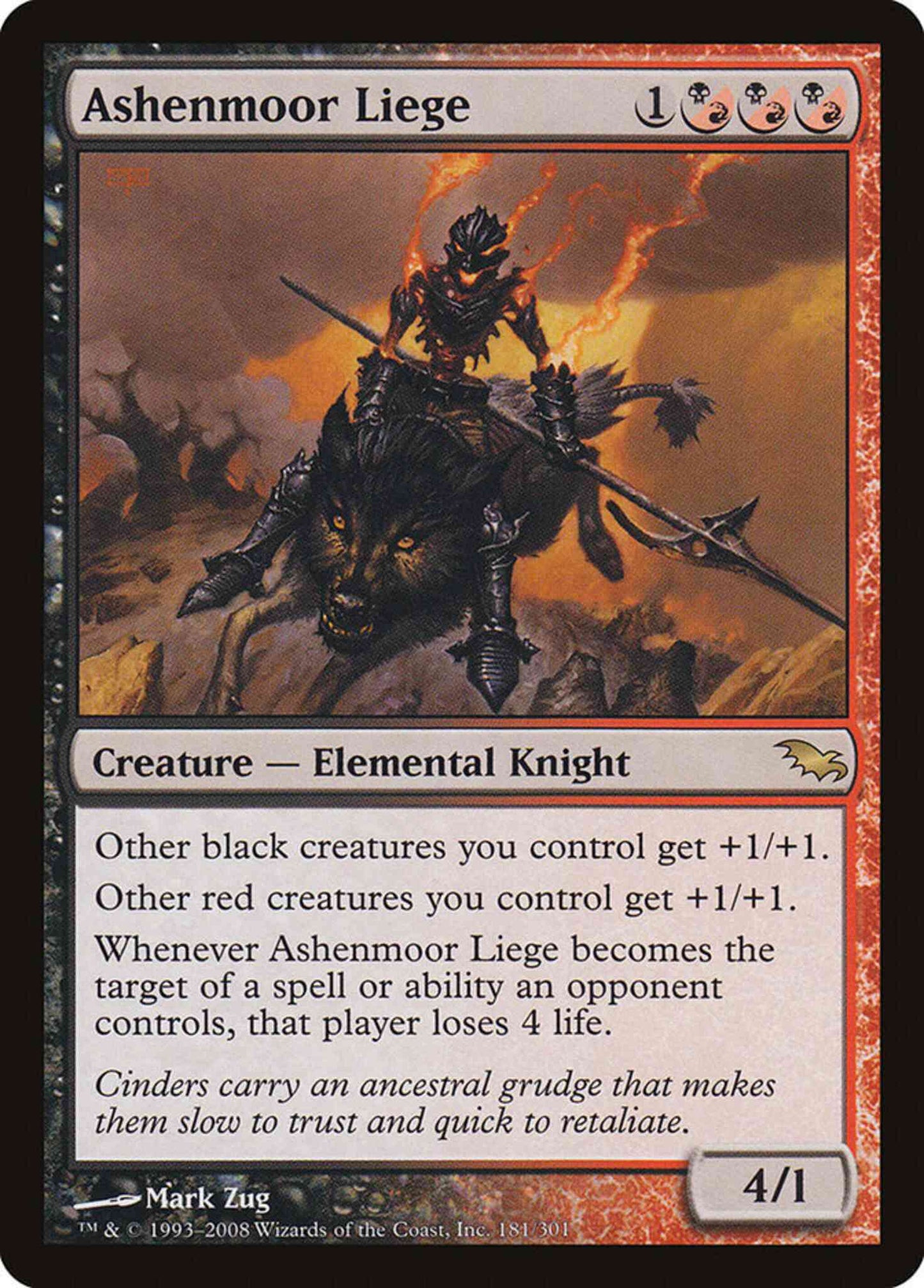 Ashenmoor Liege [181] [Shadowmoor] [Non-Foil]