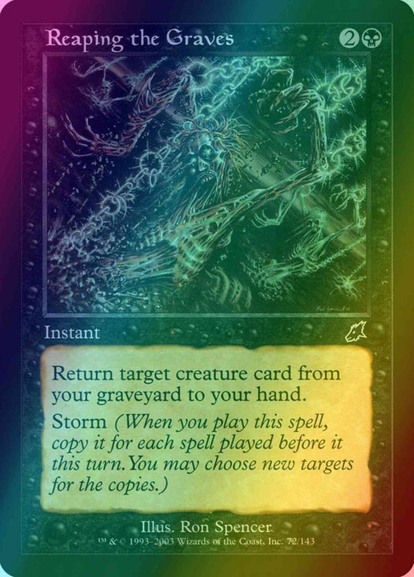 Reaping the Graves [72] [Scourge] [Foil]