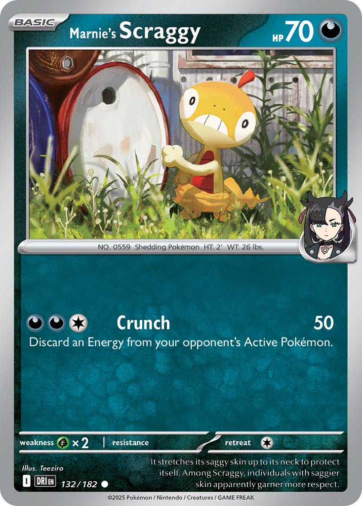 Marnie's Scraggy - 132/182 - Common [sv10-132] [Non-Holo]