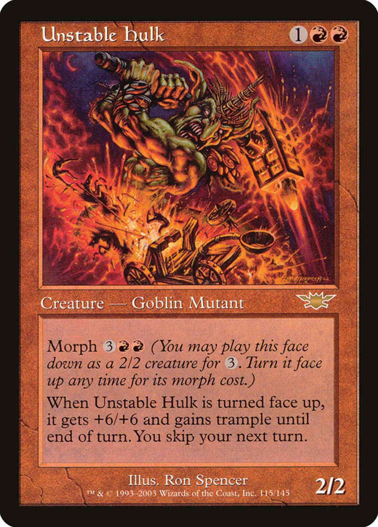 Unstable Hulk [115] [Legions] [Non-Foil]