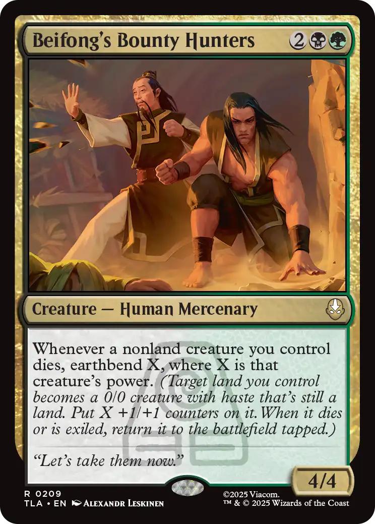 Beifong's Bounty Hunters [209] [Avatar: The Last Airbender] [Non-Foil]