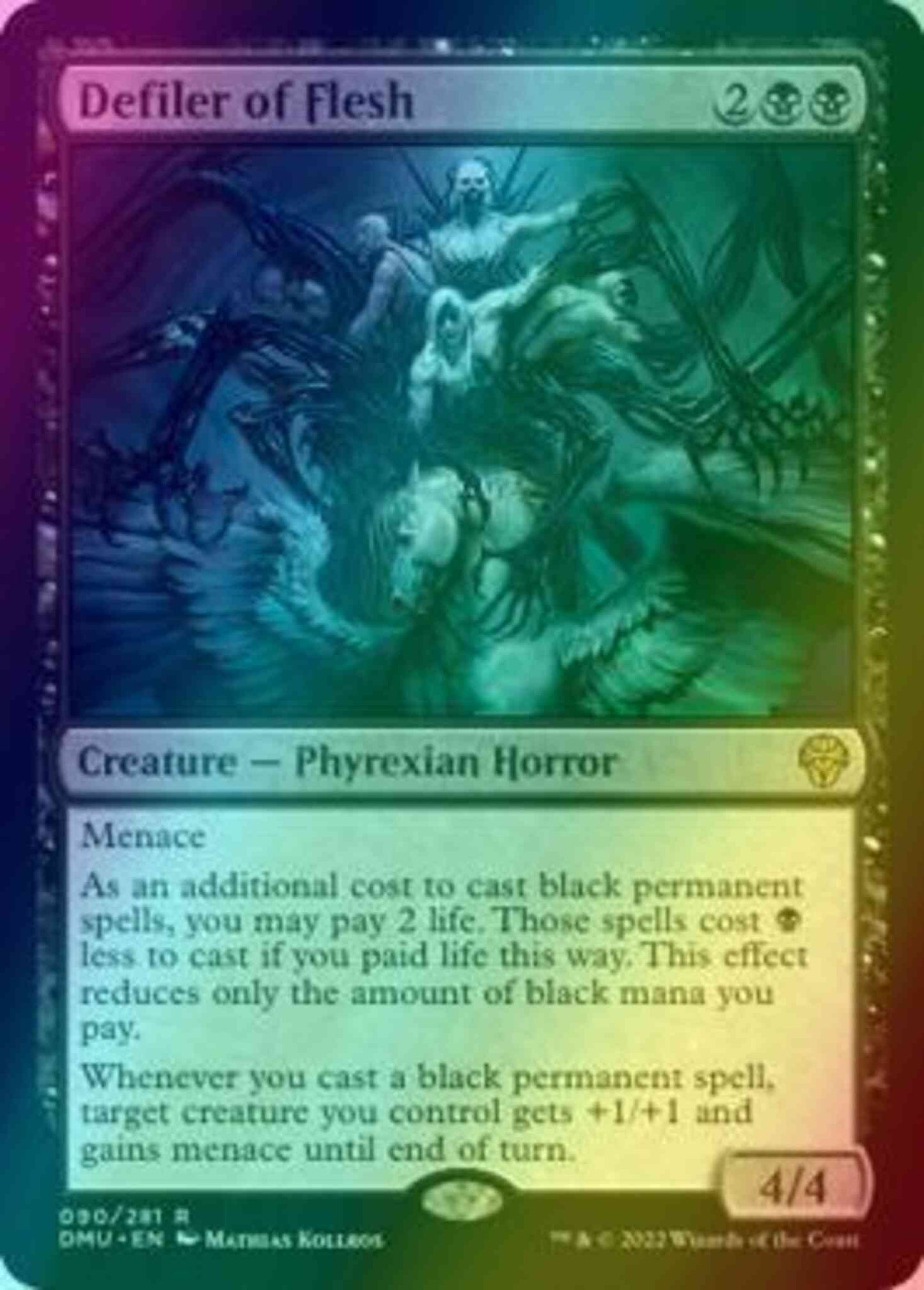 Defiler of Flesh [90] [Dominaria United] [Foil]
