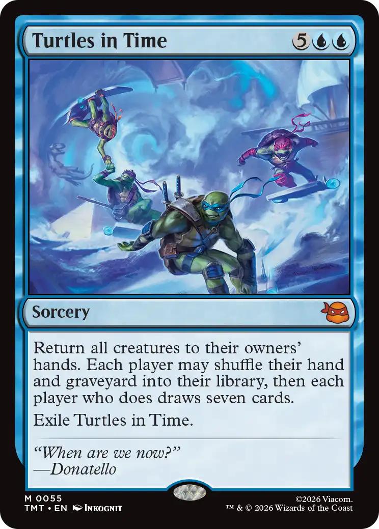 Turtles in Time [55] [Teenage Mutant Ninja Turtles] [Non-Foil]