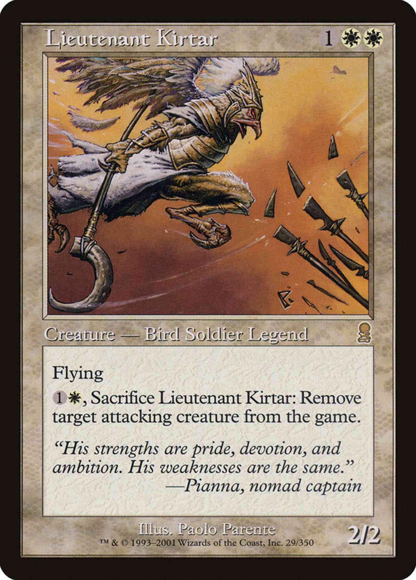 Lieutenant Kirtar [29] [Odyssey] [Non-Foil]