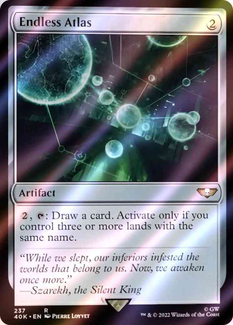 Endless Atlas [237] [Universes Beyond: Warhammer 40,000] [Surge Foil]