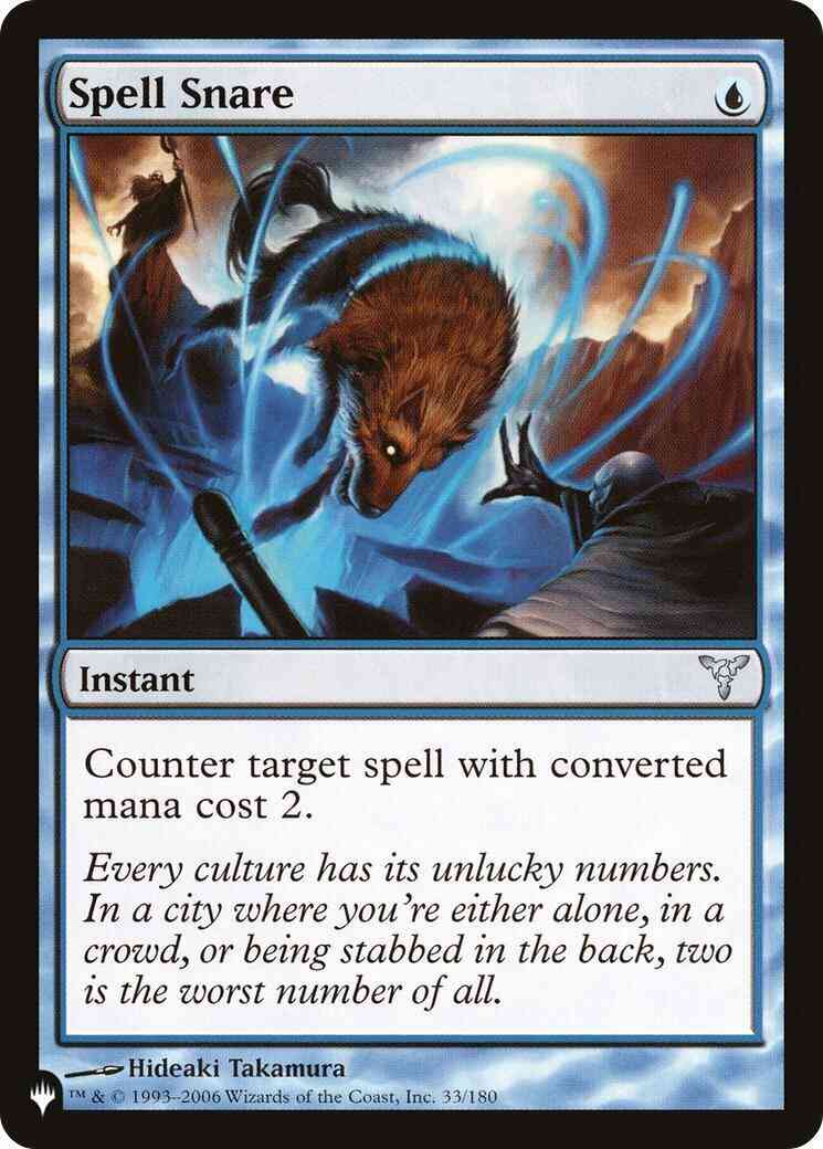 Spell Snare [DIS-33] [The List] [Non-Foil]
