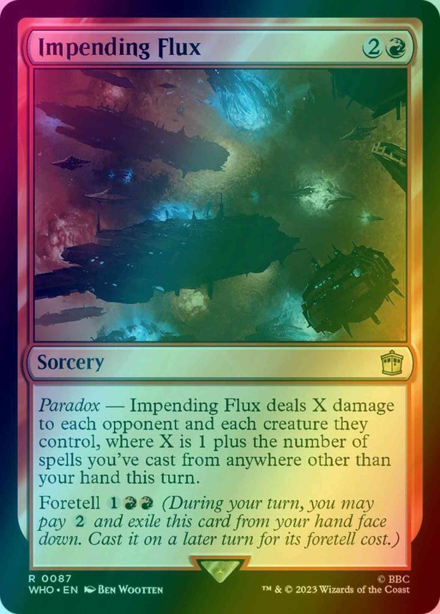 Impending Flux [87] [Universes Beyond: Doctor Who] [Foil]
