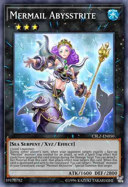 Mermail Abysstrite - CBLZ-EN050 - Super Rare - Unlimited