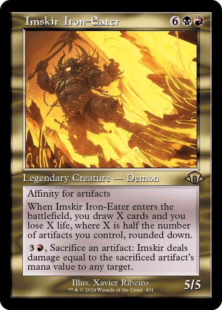 Imskir Iron-Eater [431] [Retro Frame] [Modern Horizons 3] [Non-Foil]