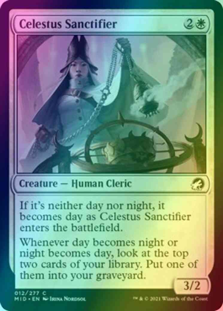 Celestus Sanctifier [12] [Innistrad: Midnight Hunt] [Foil]