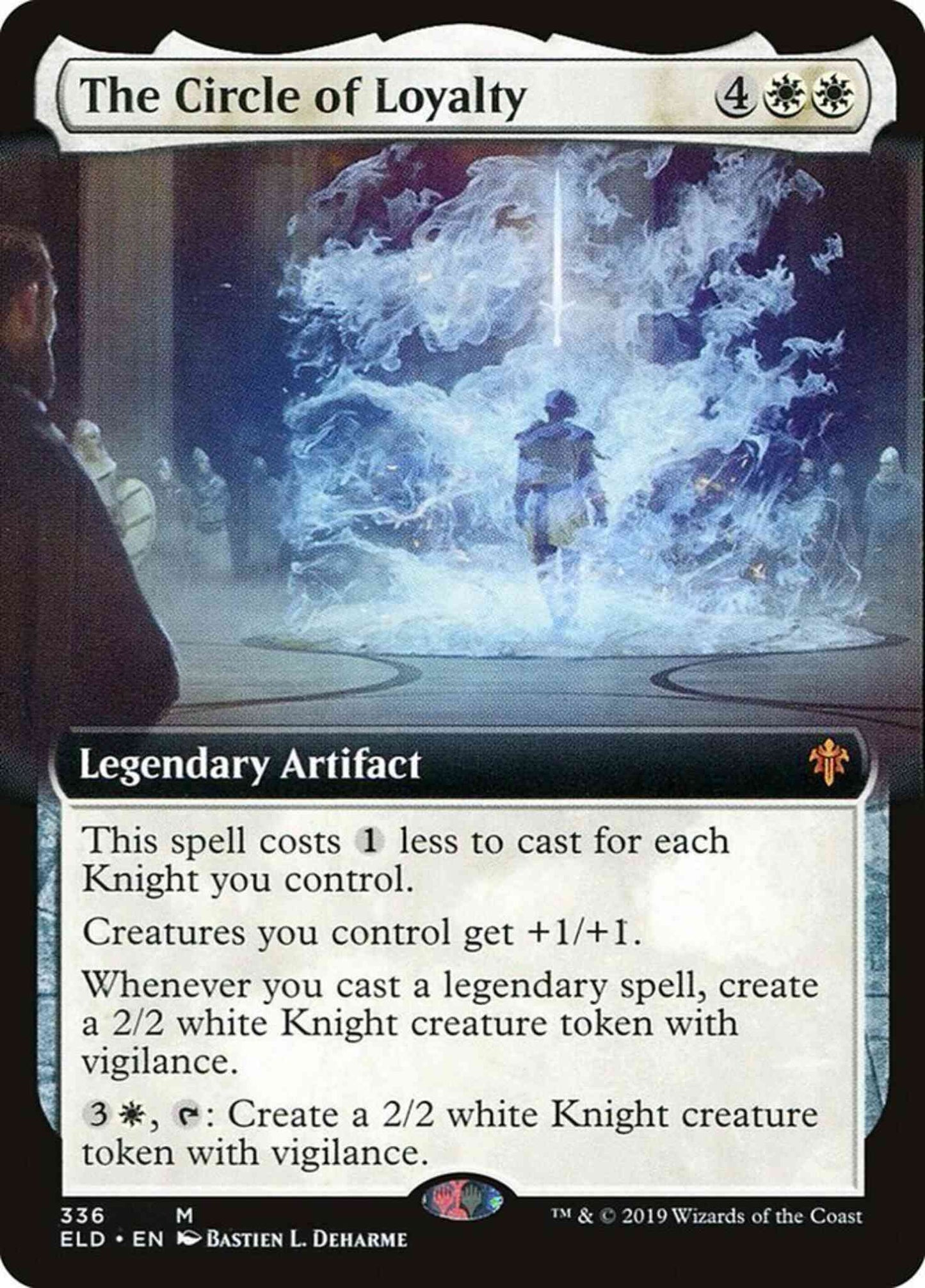 The Circle of Loyalty [336] [Extended Art] [Throne of Eldraine] [Non-Foil]
