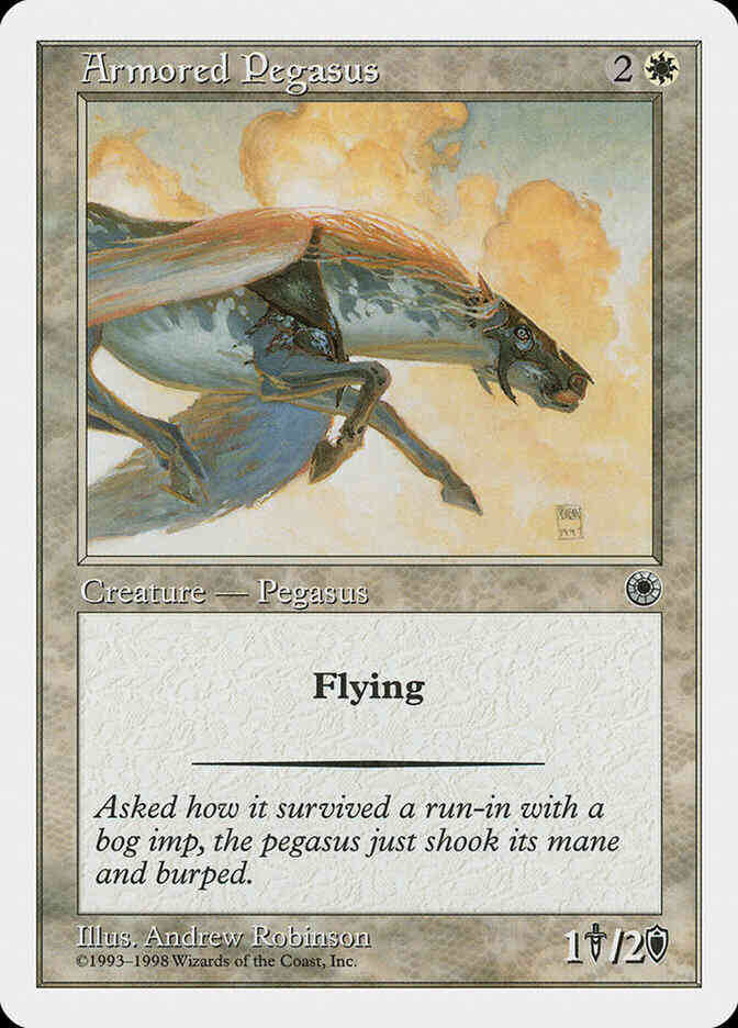 Armored Pegasus [2] [Anthologies] [Non-Foil]
