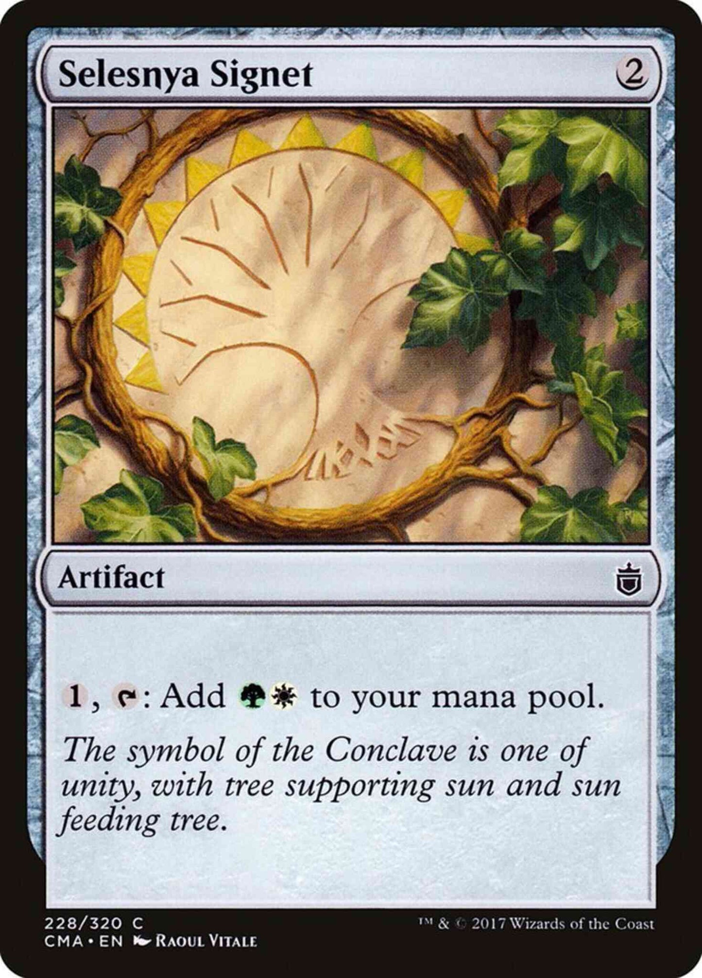 Selesnya Signet [228] [Commander Anthology] [Non-Foil]