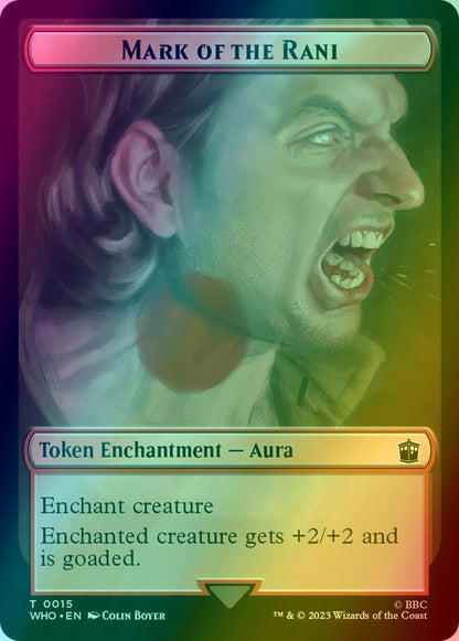 Dalek Token (12) // Mark of the Rani Token (15) [Universes Beyond: Doctor Who: Tokens] [Foil]