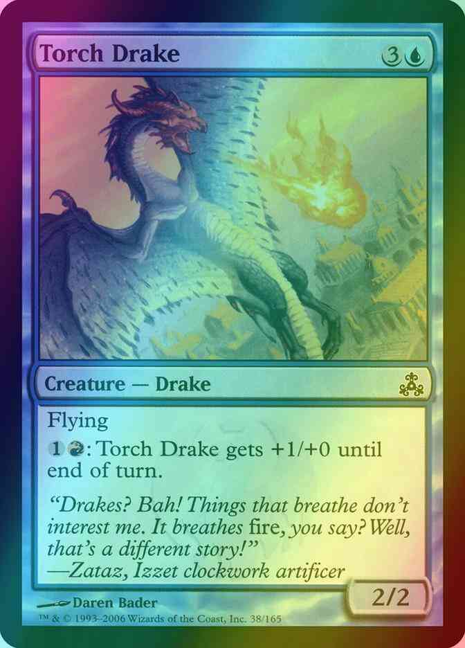 Torch Drake [38] [Guildpact] [Foil]