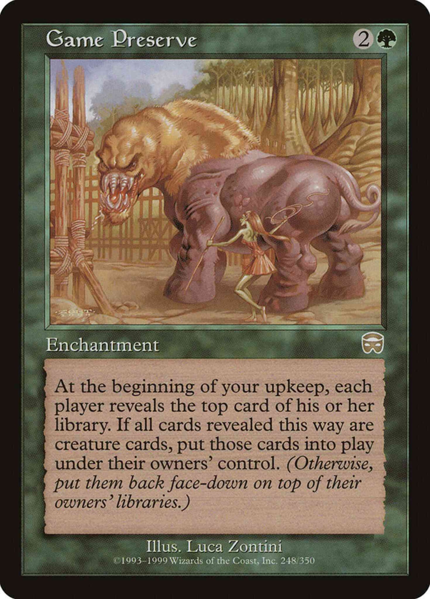 Game Preserve [248] [Mercadian Masques] [Non-Foil]