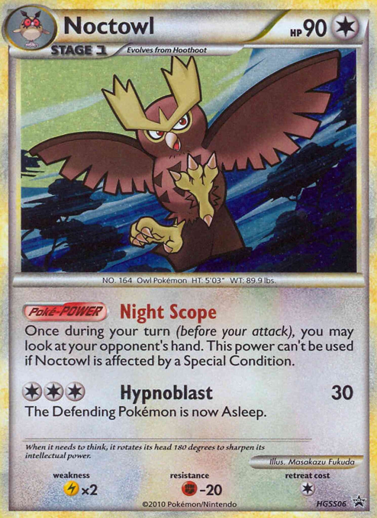 Noctowl - HGSS06 - Promo [hsp-HGSS06] [Holo]