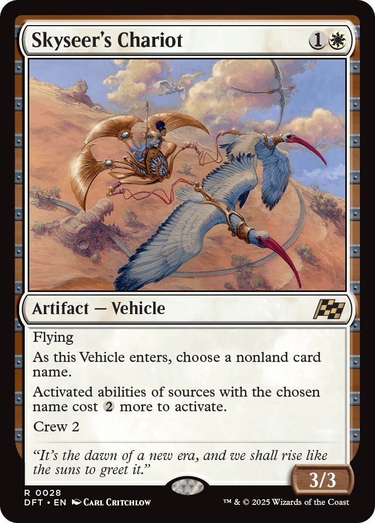 Skyseer's Chariot [28] [Aetherdrift] [Non-Foil]