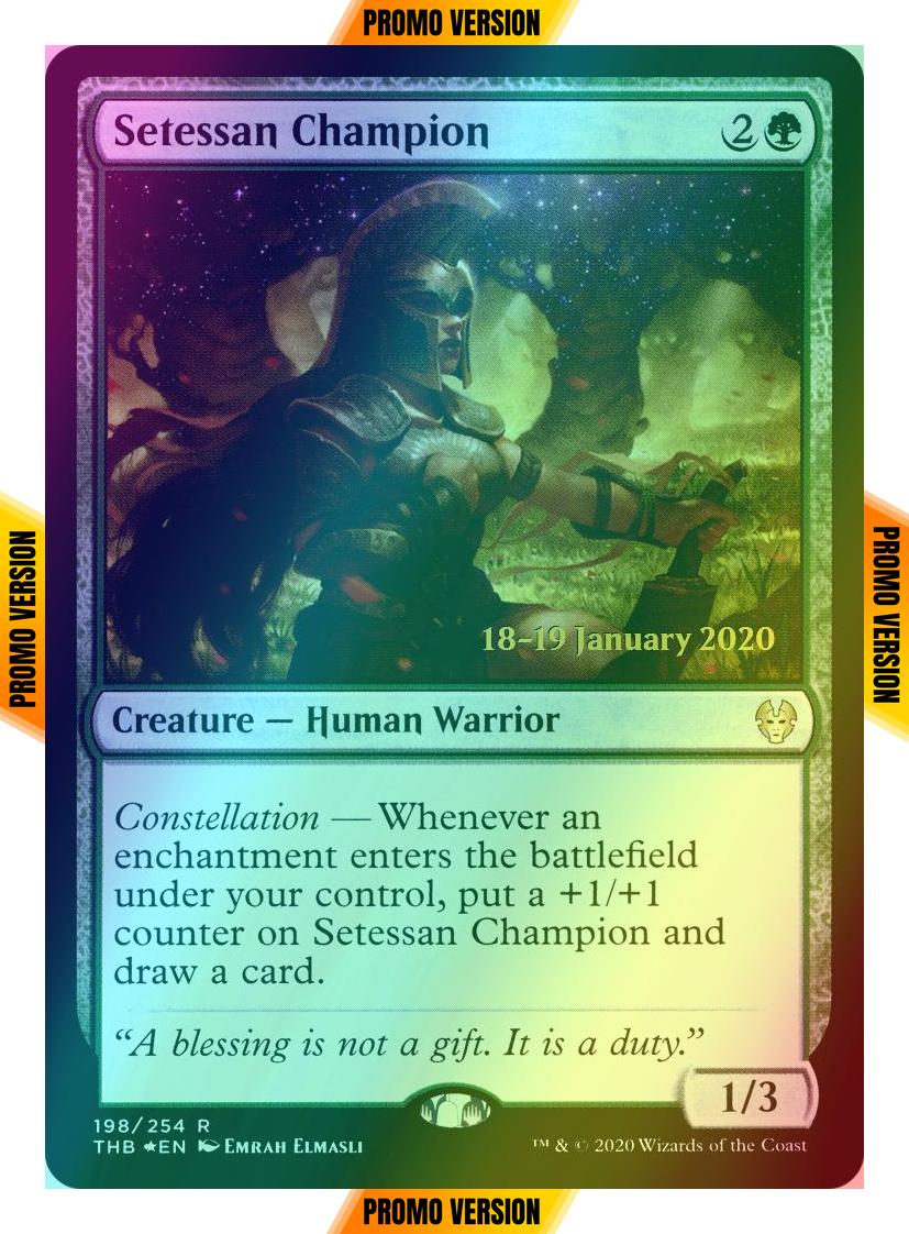Setessan Champion [198s] [Theros Beyond Death Promos] [Foil]