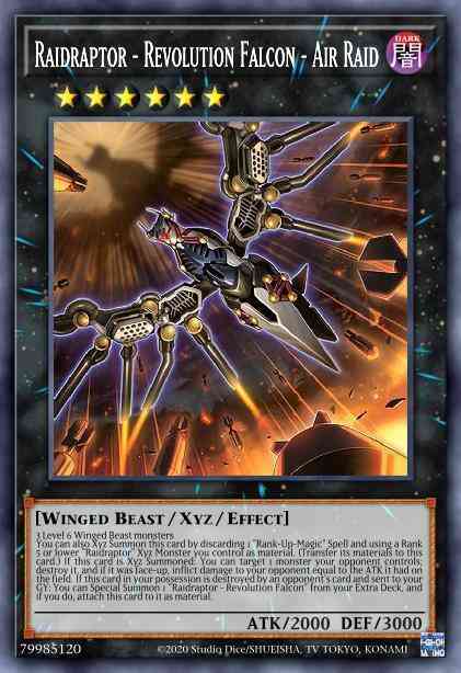 Raidraptor - Revolution Falcon - Air Raid - ROTD-EN095 - Super Rare - 1st Edition