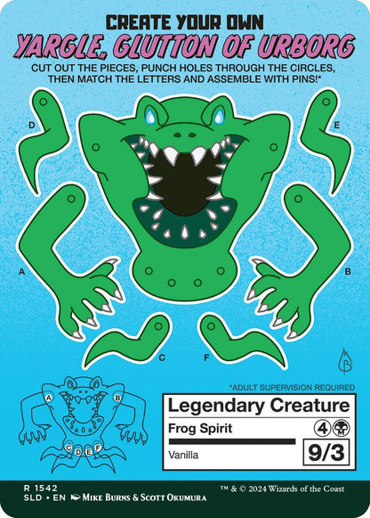 Yargle, Glutton of Urborg // Yargle, Glutton of Urborg [1542] [Borderless] [Just Add Milk: Second Helpings] [Secret Lair Drop] [Non-Foil]