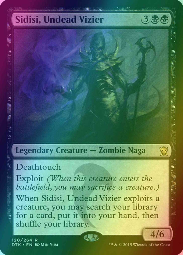 Sidisi, Undead Vizier [120] [Dragons Of Tarkir] [Foil]