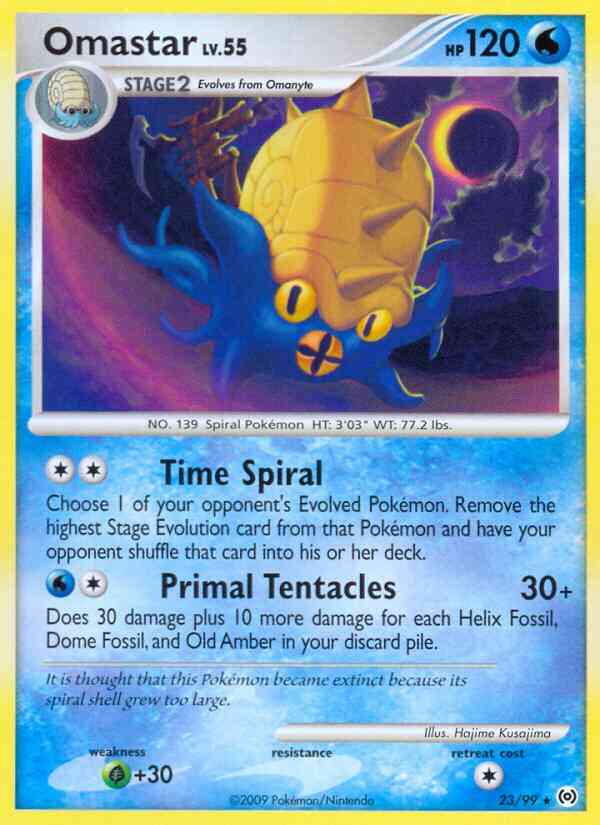 Omastar - 23/99 - Rare [pl4-23] [Reverse Holo]